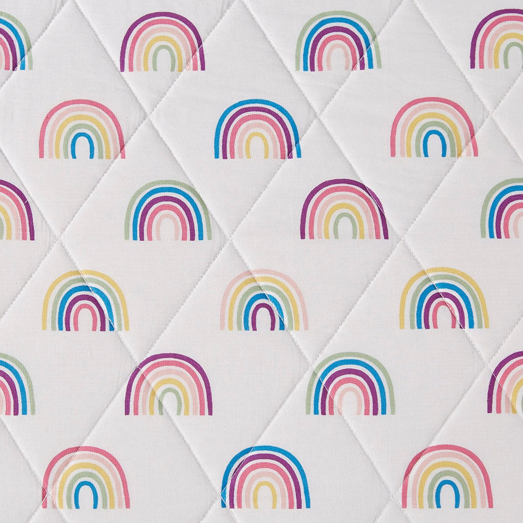 Sammie Cotton Cabana Stripe Reversible Quilt Set