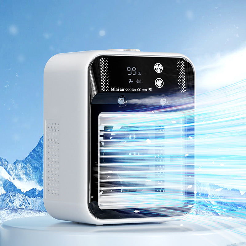 DecoRight Portable Air Conditioner Cooler Fan | USB Water Cooling Fan for Room & Office
