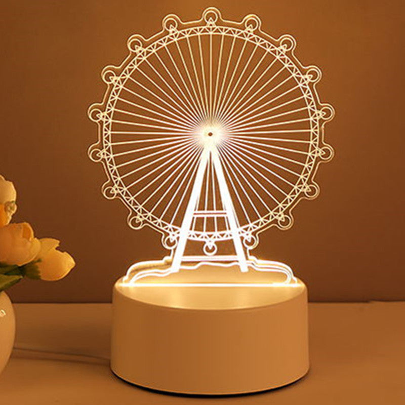 3D Acrylic USB LED Night Light | Neon Sign Room Decor & Gift Lamp – DecoRight