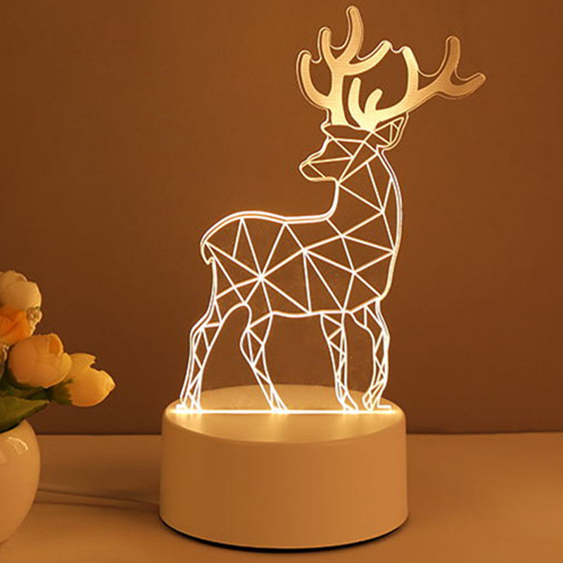 3D Acrylic USB LED Night Light | Neon Sign Room Decor & Gift Lamp – DecoRight