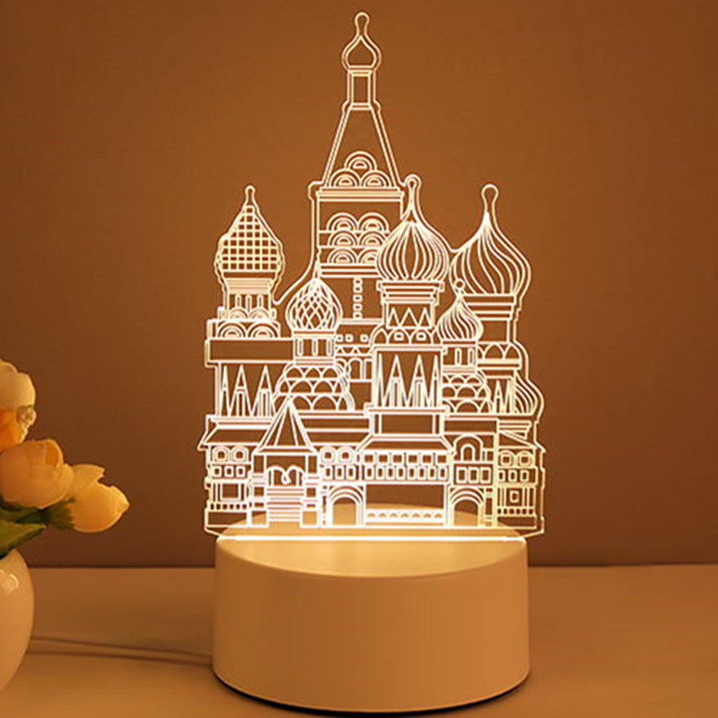 3D Acrylic USB LED Night Light | Neon Sign Room Decor & Gift Lamp – DecoRight