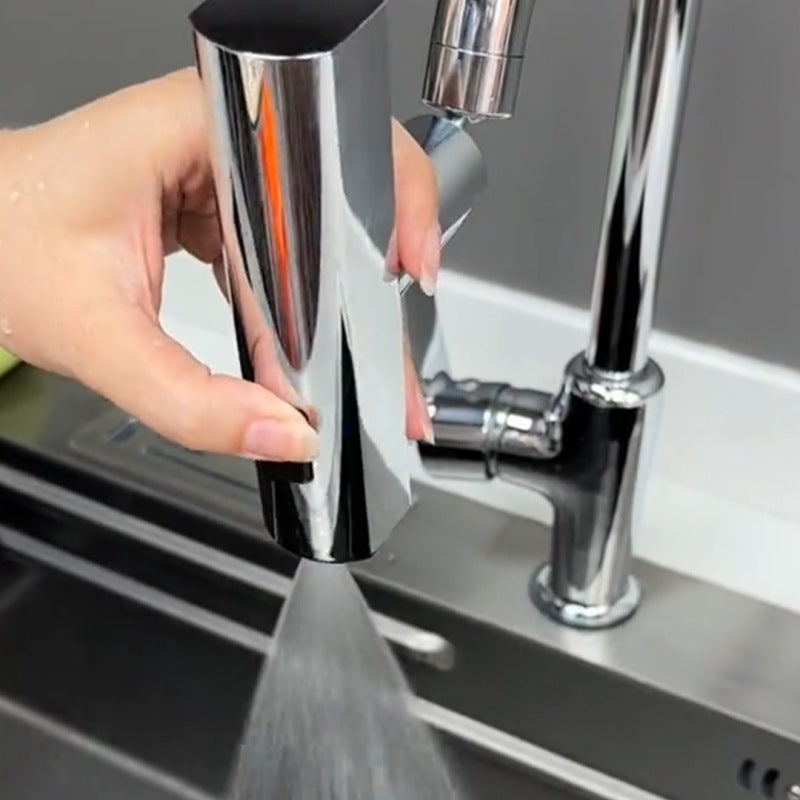 DecoRight Brass Kitchen Faucet – Modern Single Handle Sink Mixer Tap
