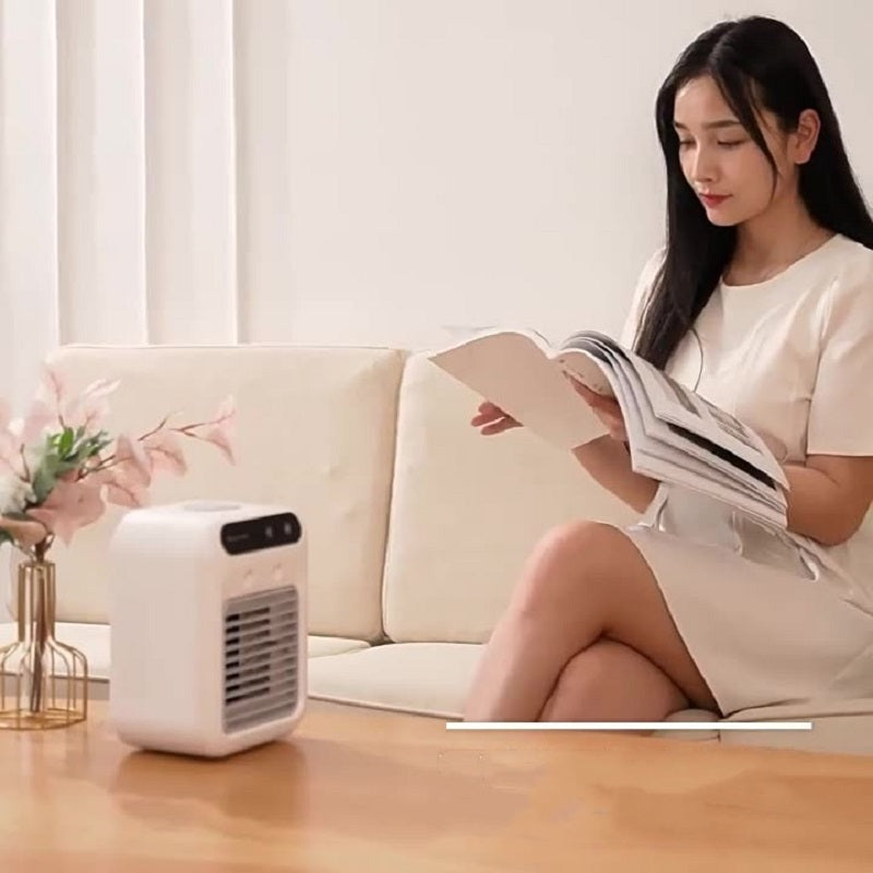 DecoRight Portable Air Conditioner Cooler Fan | USB Water Cooling Fan for Room & Office