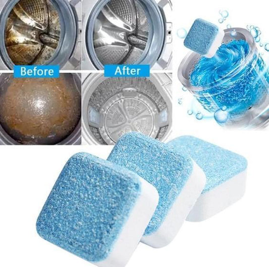 DecoRight Washing Machine Tub Bomb Cleaner – Deep Clean Tablets for Odor & Residue Removal
