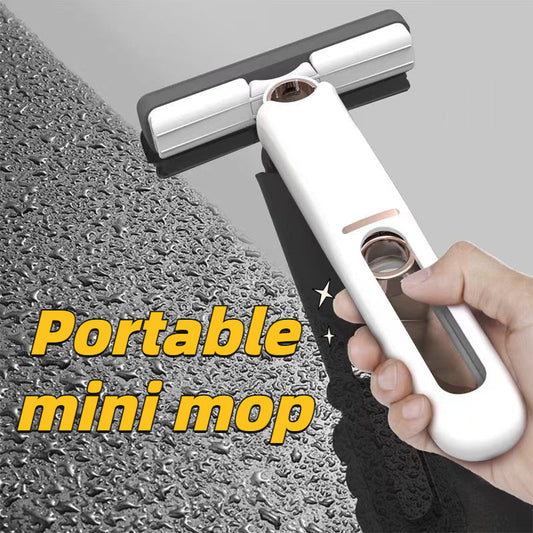 Portable Self-Squeeze Mini Mop for Home & Kitchen Cleaning | DecoRight