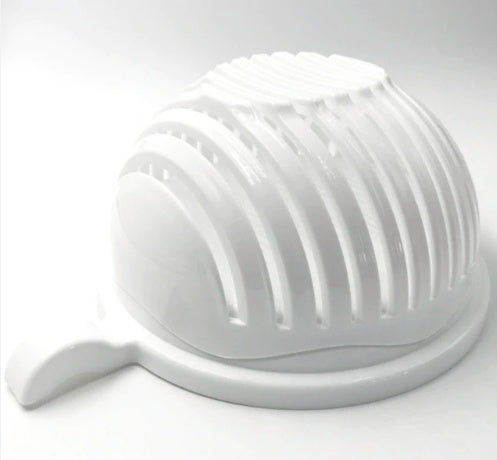 DecoRight Creative Salad Cutter Bowl – Quick Fruit & Vegetable Chopper for Healthy Meals