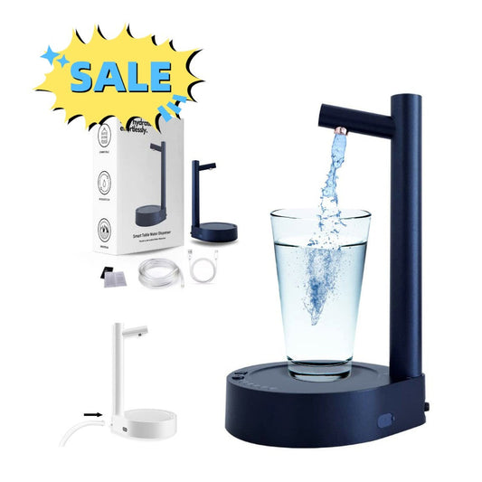 DecoRight Electric Water Bottle Dispenser | Rechargeable Gallon Desk Pump