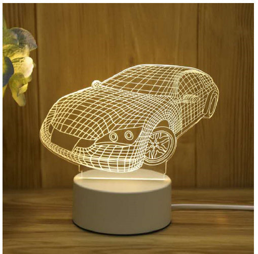 3D Acrylic USB LED Night Light | Neon Sign Room Decor & Gift Lamp – DecoRight